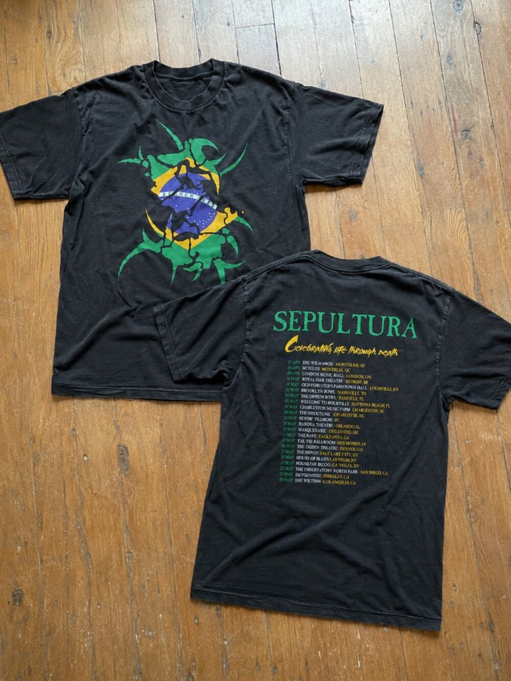 Sepultura "Spring 2026 North American Tour" T-Shirt